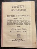 Portada de libro Bosquejo Hist�rico-geogr�fico De Espa�a y Portugal