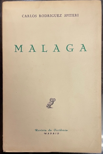 Portada de M�laga - Carlos Rodriguez Spiteri