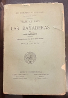 Portada de libro Viaje al Pa�s De Las Bayaderas
