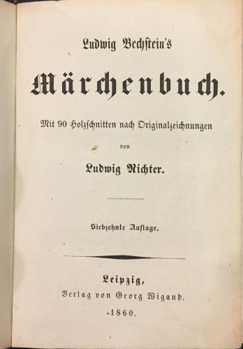 Portada de M�rchenbuch - Ludwig Richter