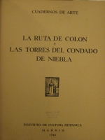 Portada de libro La Ruta de Colon y Las Torres del Condado de Niebla, cuadernos de arte