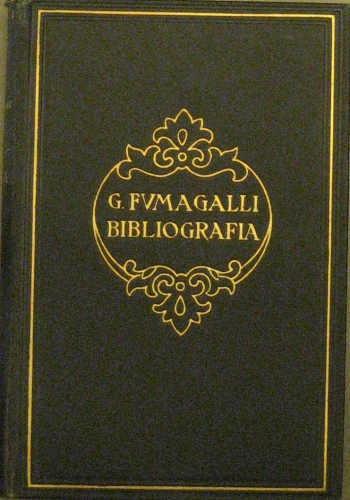 Portada de Manuali Hoepli. Bibliografia. Rifacimento e Ampliamento del Manuale di Bibliografiadi Giuseppe Ottino - Giusepe Fumagalli
