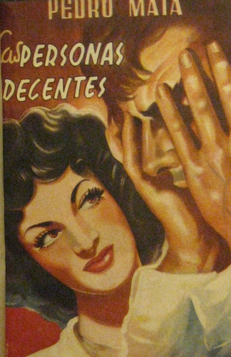 Portada de Las personas decentes. Novela - Pedro Mata