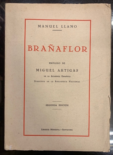 Portada de Bra�aflor - Manuel Llano