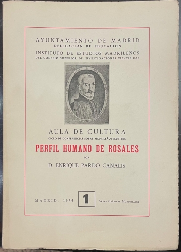 Portada de Aula de Cultura. Ciclo de Conferencias sobre Madrile�os Ilustres. Del n� 1 al 22 - Ayuntamiento de Madrid