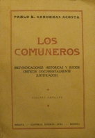Portada de libro Los Comuneros. Reivindicaciones Hist�ricas y Juicios Cr�ticos...