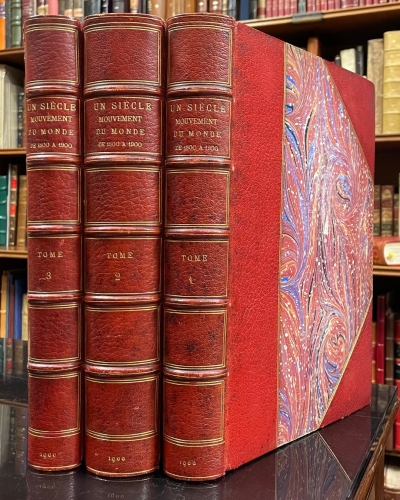 Portada de Un Si�cle Mouvement du Monde de 1800 a 1900