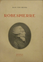 Portada de libro Robespierre. Estudio Psico-Patologico del impulso de dominio. 