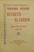 Portada de libro Retratos al Carb�n. Primera y Segunda parte