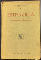 Portada de libro Estrazilla. P�ginas Madrile�as de 1866