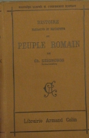 Portada de libro Histoire narrative et descriptive du Peuple Romain. Avec 74 gravures -...