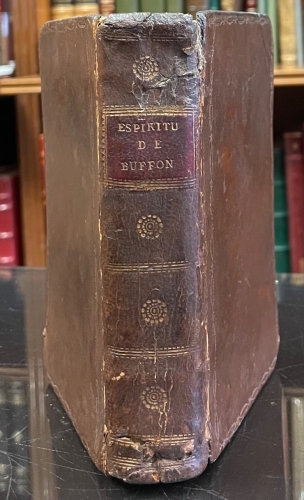 Portada de Espir�tu del Conde de Buff�n. - Jorge Luis Leclerc, Conde de Buff�n