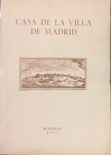 Portada de Casa de La Villa de Madrid - Eulogio Varela Hervias