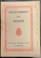 Portada de libro Devocionario del Requet�