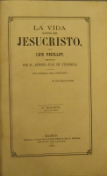Portada de libro Vida de Jesucristo