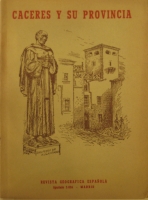 Portada de libro C�ceres y su provincia. Castillo, Palacios, Templos y Monasterios