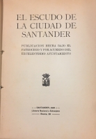 Portada de libro El Escudo de la Ciudad de Santander