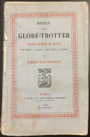 Portada de libro Notes d'un Globe-Trotter. Course Autour du Monde, de Paris a Tokio-de...