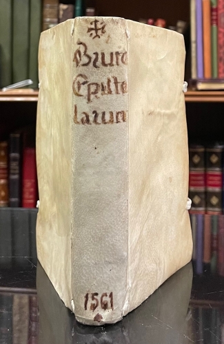 Portada de Epistolae Clarorum Virorum - Giovanni Michele Bruto