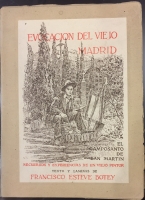 Portada de libro Evocaci�n del Viejo Madrid. El Camposanto de San Martin