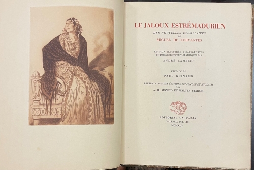 Portada de Le Jaloux Estr�madurien - Miguel de Cervantes