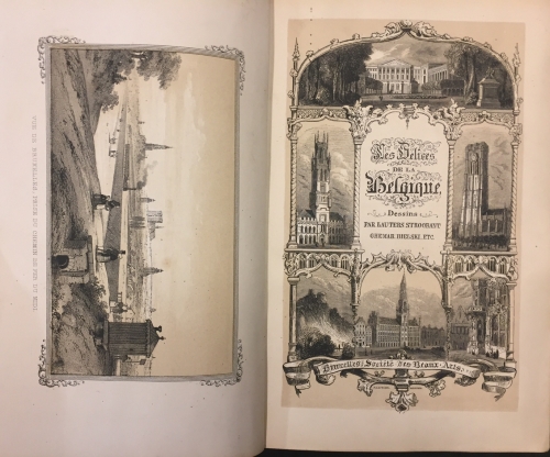 Portada de Les D�lices de La Belgique ou Description Historique Pittoresque et Monumentale de ce Royaume - Alphnse Wauters