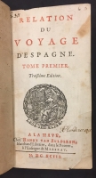 Portada de libro Relation du Voyage D' Espagne