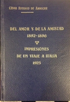 Portada de libro Dos Ensayos de Psicologa del Sentimiento: A) Filocalia, belleza y...