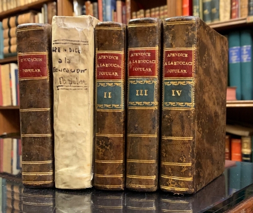 Portada de Discurso sobre la Educaci�n Popular de los Artesanos y su Fomento y Ap�ndices - Pedro Rodriguez de Campomanes