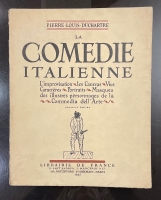 Portada de libro La Comedie Italienne. L' Improvisation, Les Canevas, Vies Caract�res,...