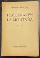 Portada de libro Hogueras en la Monta�a. Poes�as 1917-1923