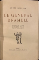 Portada de libro Le G�n�ral Bramble