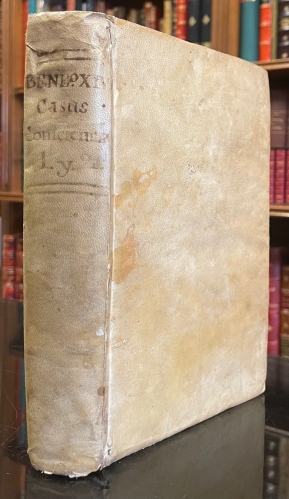 Portada de Casus Conscientiae Benedicti XIV. Vulg� Dicti: Plurimis Animadversionibus, adnotationibusque a Petro Collet - Petro Collet