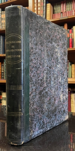 Portada de Dictionnaire Raisonn� de Diplomatique Chr�tienne, contenant les notions n�cessaires pour l'intelligence des anciens monuments manuscrits - Quantin
