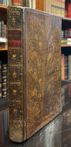 Portada de Decada Epistolar sobre el Estado de Las Letras en Francia. Su fecha en Par�s A�o de 1780 - Francisco Mar�a de Silva