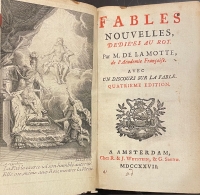 Portada de libro Fables Nouvelles, Dedie'es au Roy. Avec un Discours sur La Fable