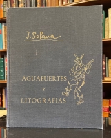 Portada de libro Aguafuertes y Litografas