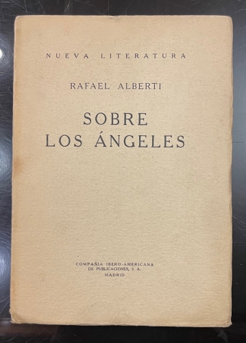 Portada de Sobre los �ngeles (1927-1928) - Rafael Alberti
