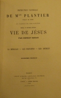Portada de libro Instruction Pastorale de Mgr Plantier �veque de nimes au clerg� de son...
