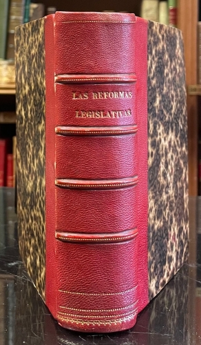 Portada de Las Reformas Legislativas del Ministerio de Gracia y Justicia - D. M. F. M.