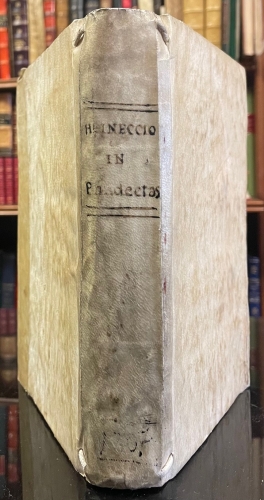 Portada de Elementa Juris Civilis Secundum Ordinem Pandectarum Commoda Auditoribus Methodo - Johann Gottlieb Heinecke