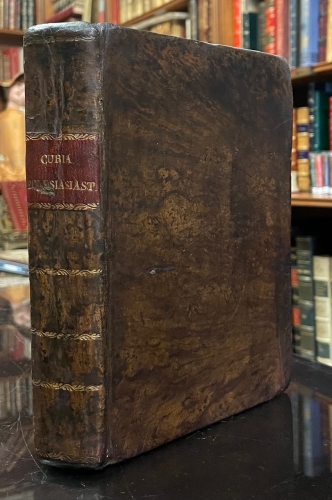 Portada de Curia Eclesi�stica para secretarios de prelados, jueces eclesi�sticos, ordinarios, y apost�licos, y visitadores y notarios ordinarios y de visita - Francisco Ortiz de Salcedo