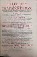 Portada de libro Colecci�n de los Tratados de Paz de Espa�a, hechos por los pueblos,...