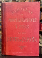 Portada de libro Medallas de Proclamaciones y Juras de los Reyes de Espa�a