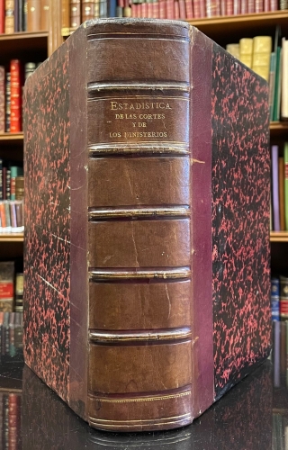 Portada de Estad�stica del Personal y Vicisitudes de Las Cortes y de los Ministerios de Espa�a