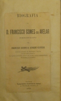 Portada de libro Biograf�a De D. Francisco Gomes Do Avelar