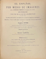 Portada de libro El Espa�ol por Medio de Im�genes para la Ense�anza Primordial del...