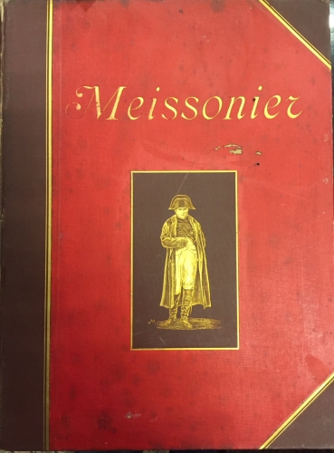 Portada de Meissonier - Gustave Larroumet