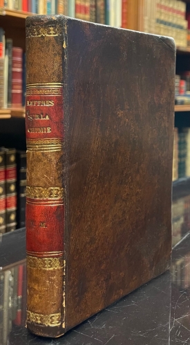 Portada de Lettres sur La Chimie consid�r�e dans ses applications a L'Industrie, a la Physiologie et a L'agriculture - M. Justus Liebig