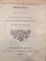 Portada de libro Disputationum Anatomicarum Selectarum